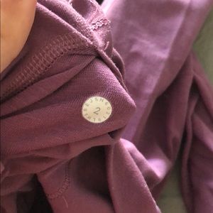 Size dots on all the Lululemon leggings